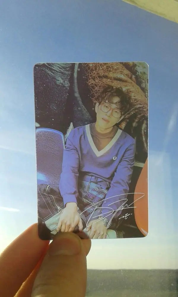 Custom Transparent Frosted Cards Set of 5