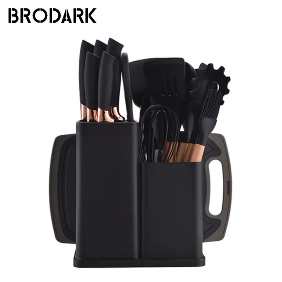 Premium 19-Piece Silicone Kitchen Tool Set 