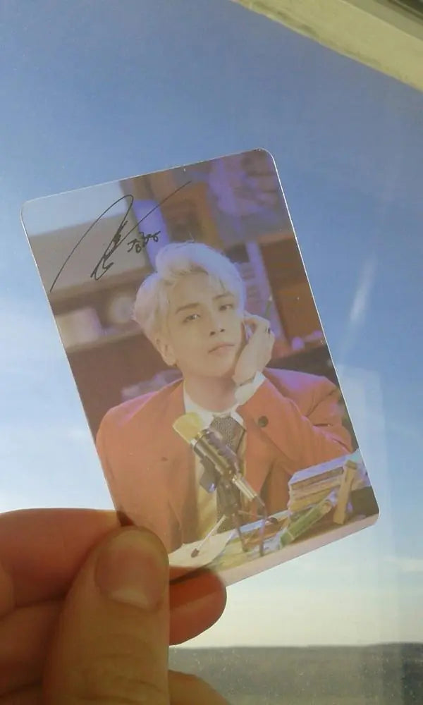 Custom Transparent Frosted Cards Set of 5