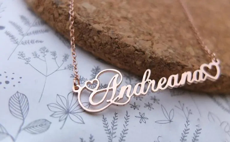 Custom Stainless Steel Name Necklace