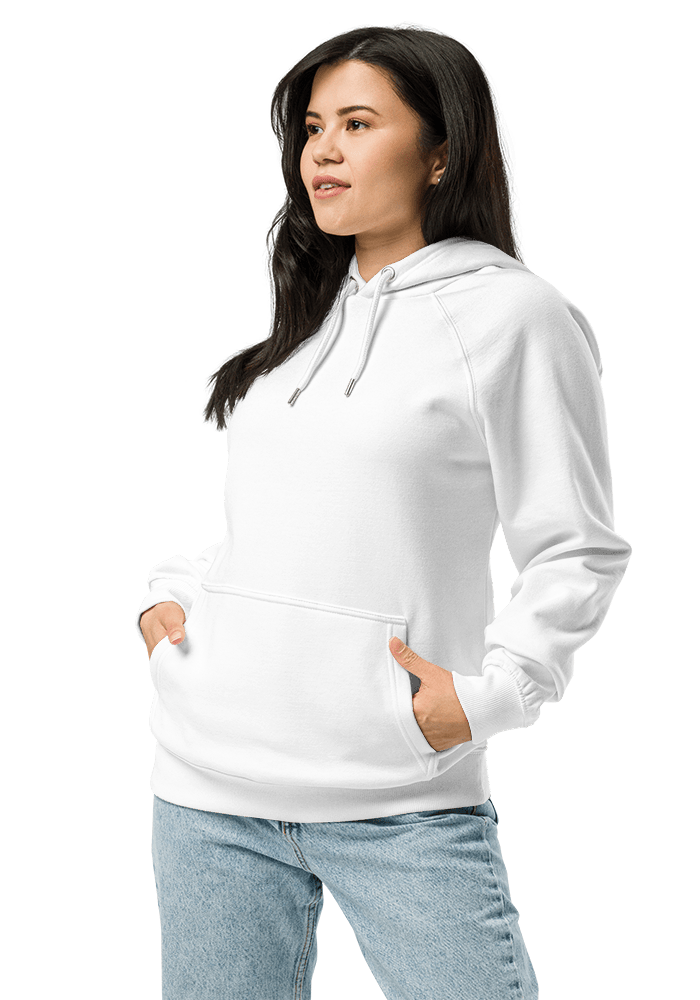 Unisex eco raglan hoodie